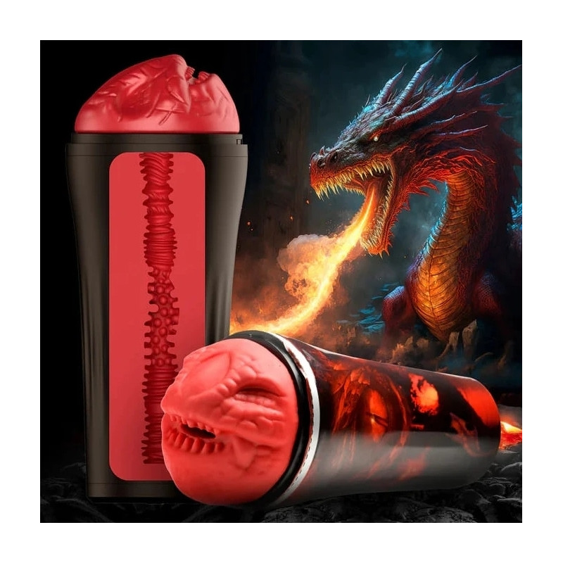 Creature Cocks Masturbateur Creature Dragon Rouge